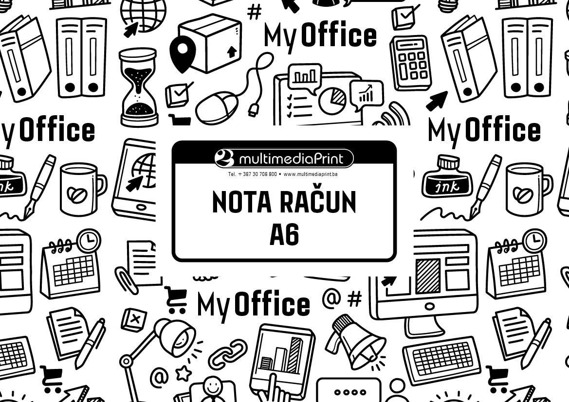 Nota račun A6